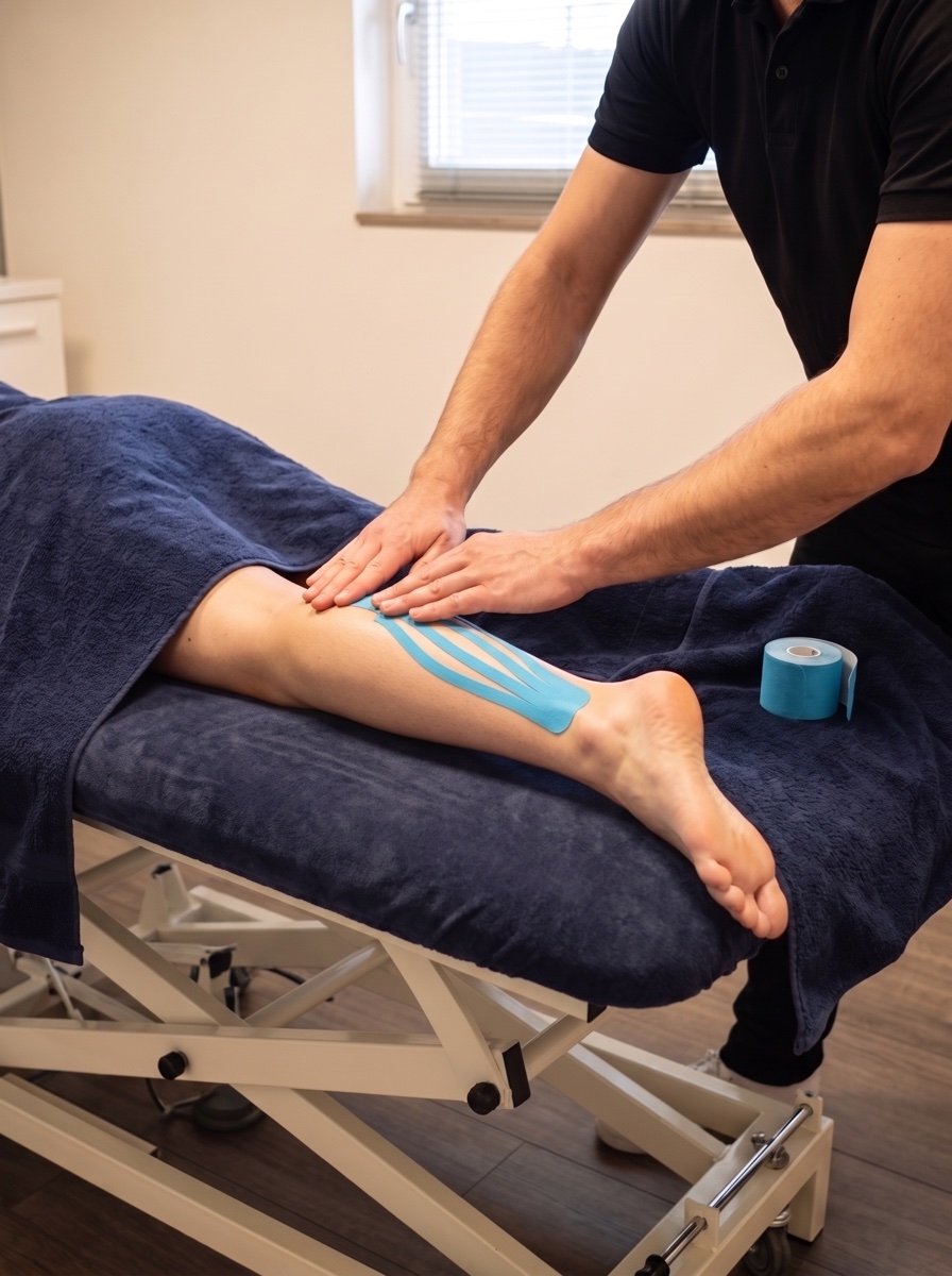 Lymftaping bij GS-Sportmassage in Dalen