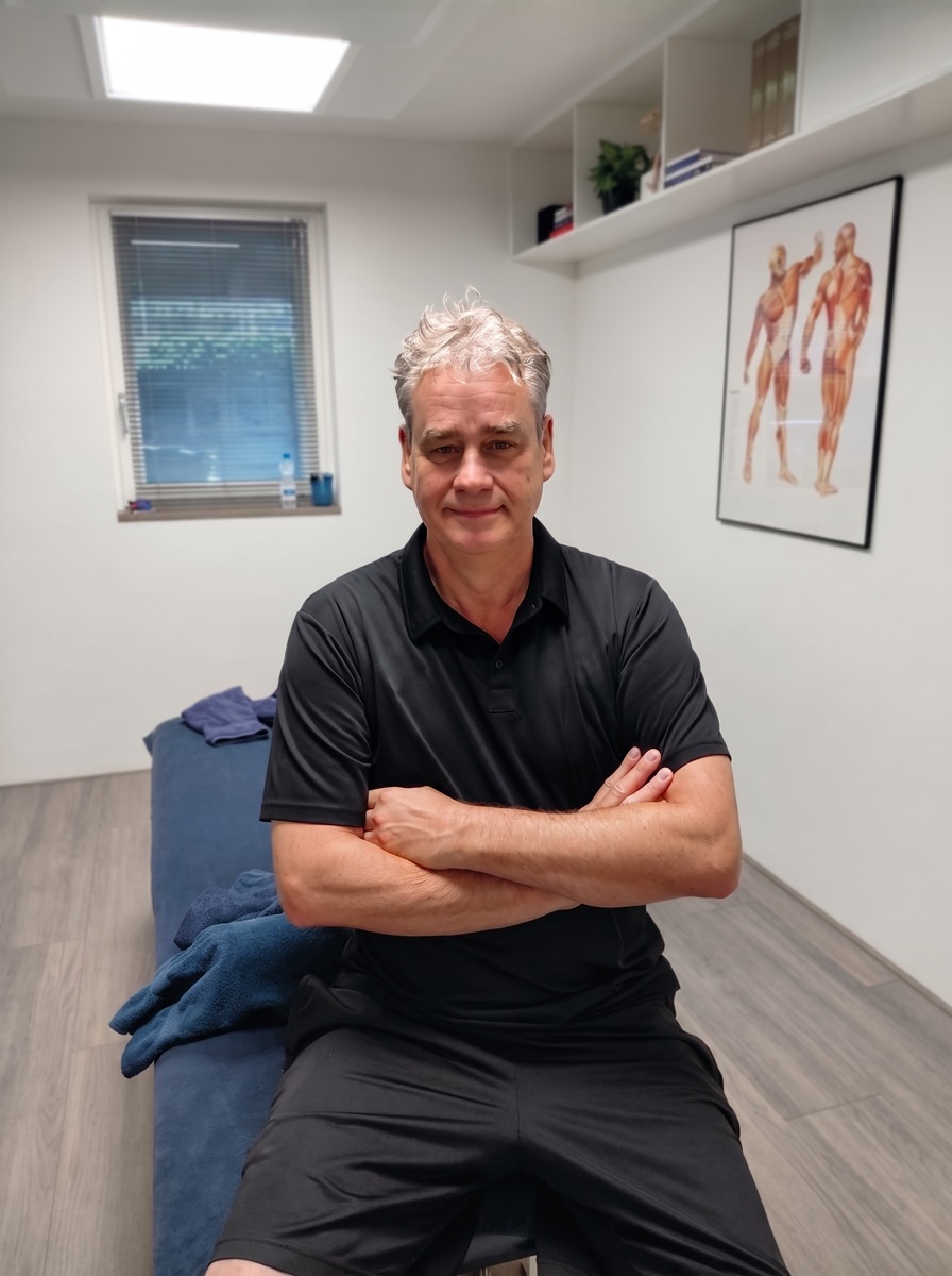 Gert Sluyters, sportmasseur bij GS-Sportmassage in Dalen